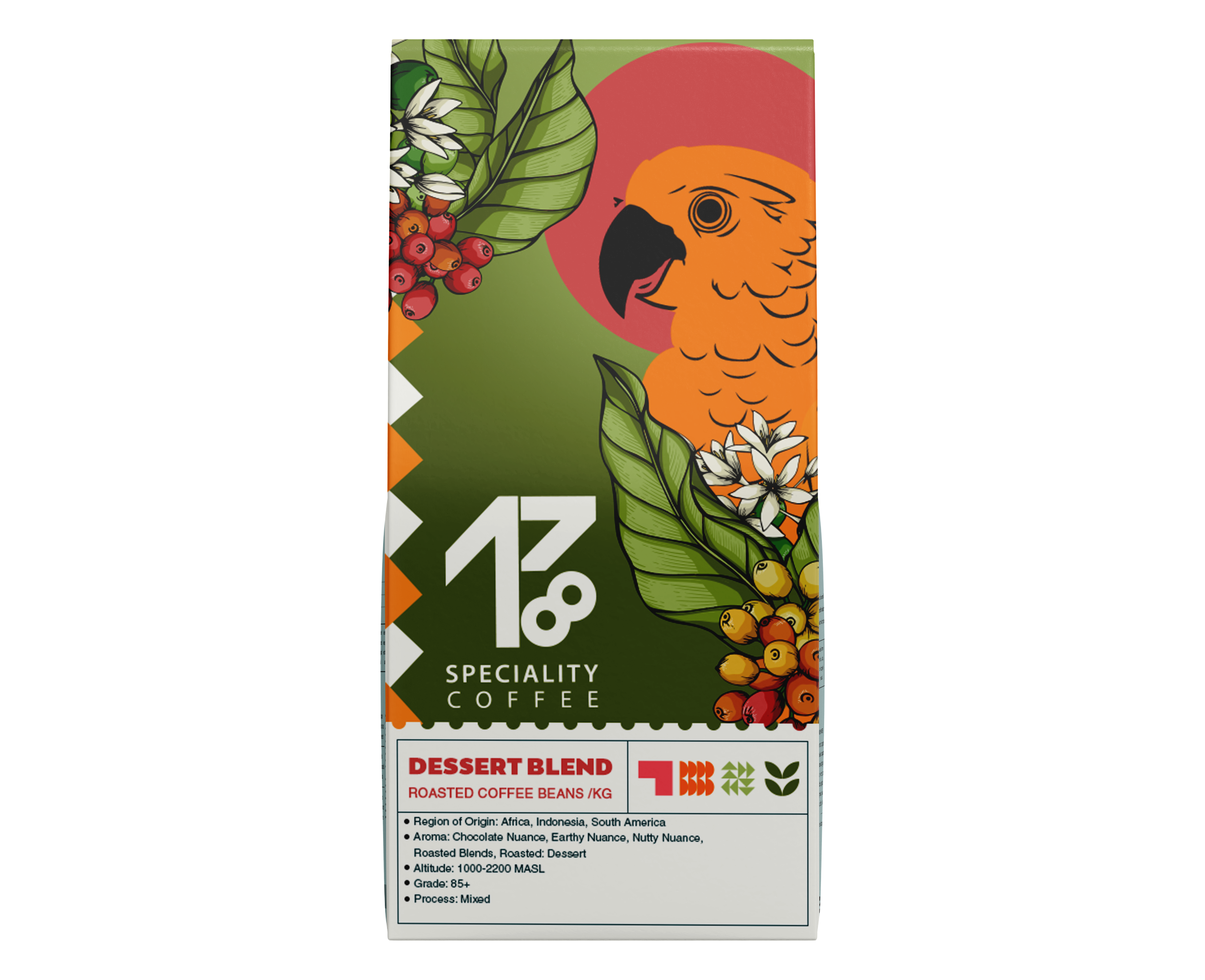 Dessert blend specialty roasted coffee per kilogram — 1718 Coffee Dubai
