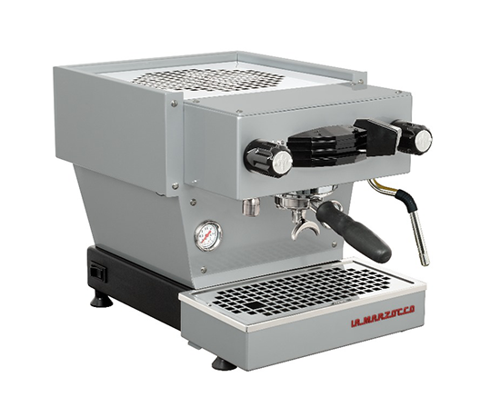 La Marzocco Linea Mini home espresso machine angle — 1718 Coffee Dubai