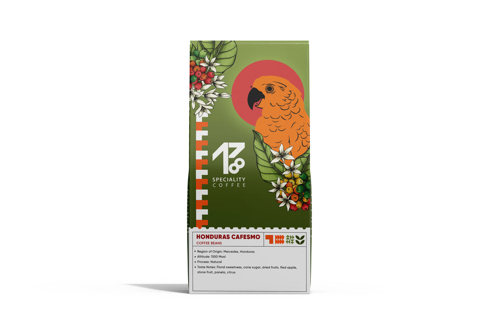 Honduras Cafesmo coffee front — 1718 Coffee Dubai