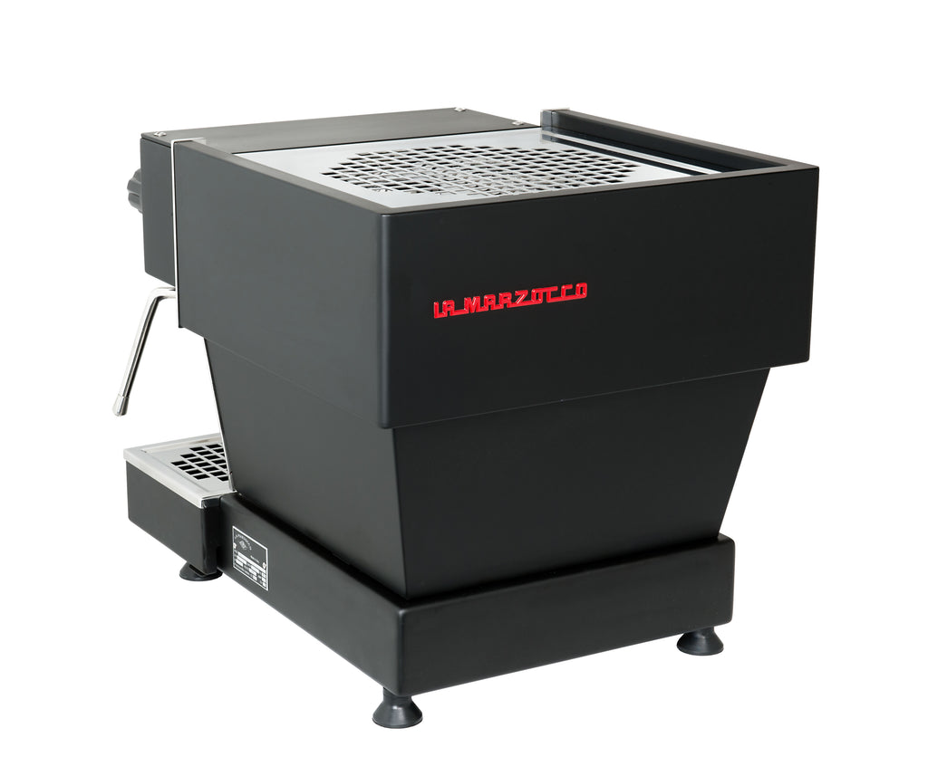 La Marzocco Linea Mini Black espresso machine back — 1718 Coffee Dubai