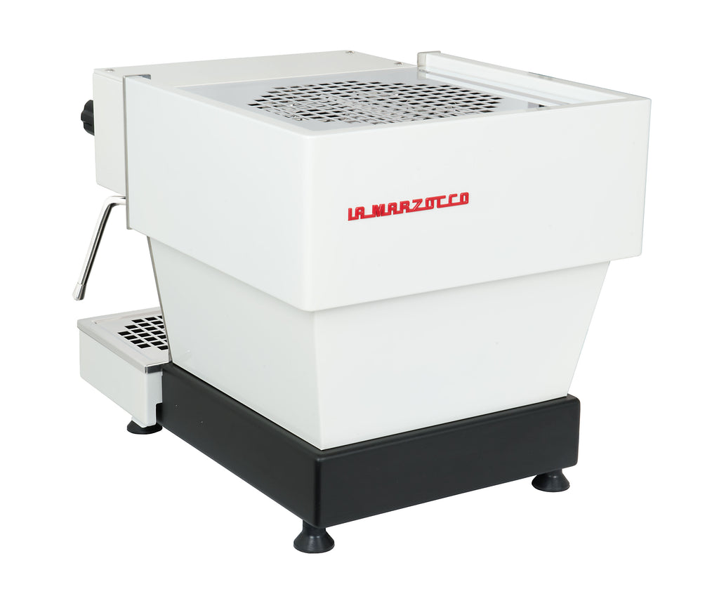 La Marzocco Linea Mini White espresso machine back — 1718 Coffee Dubai