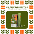1718 Coffee monthly subscription box — Dubai delivery
